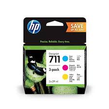 HP Cartridge - 28ml x 3 HP 711 3-Ink CMY Multipack - 28ml