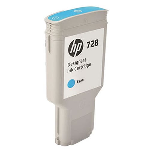 HP Cartridge - 300ml HP 728 Ink Cartridge Cyan - 300ml