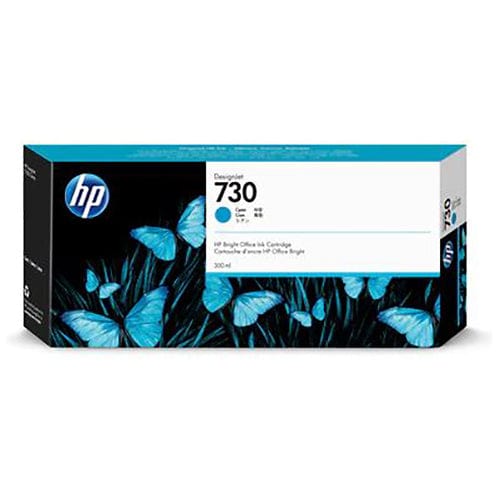 HP Cartridge - 300ml HP 730 Ink Cartridge Cyan - 300ml