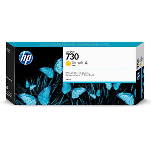 HP Cartridge - 300ml HP 730 Ink Cartridge Yellow - 300ml