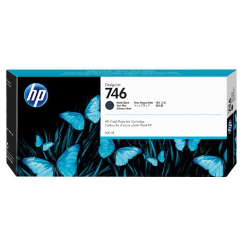 HP Cartridge - 300ml HP 746 Ink Cartridge Matte Black - 300ml