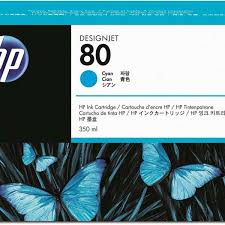 HP Cartridge - 350ml HP 80 Ink Cartridge Cyan - 350ml