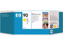 HP Cartridge - 400ml HP 90 Ink Cartridge Yellow - 400ml