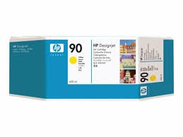 HP Cartridge - 400ml x 3 HP 90 3-ink multipack - Yellow