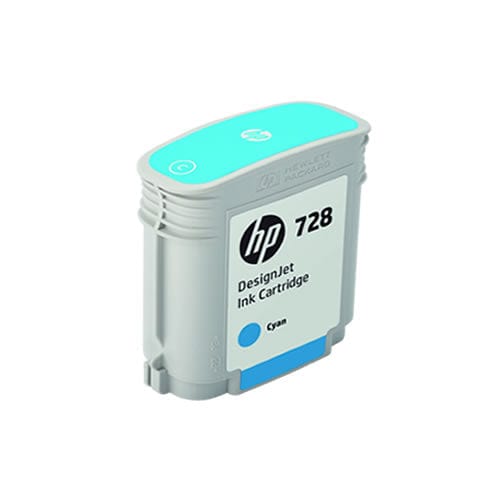HP Cartridge - 40ml HP 728 Ink Cartridge Cyan - 40ml