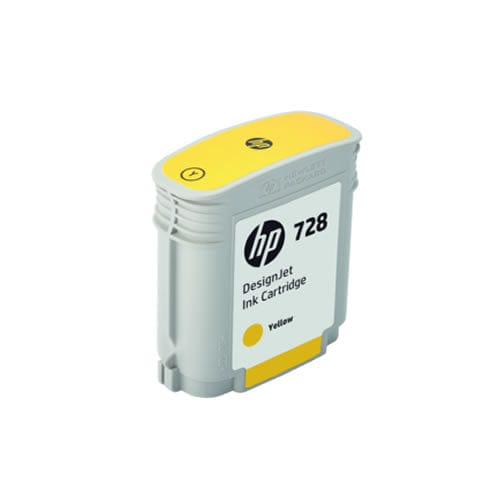 HP Cartridge - 40ml HP 728 Ink Cartridge Yellow - 40ml