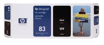 HP Cartridge - 680ml HP 83 UV Ink Cartridge Black - 680ml