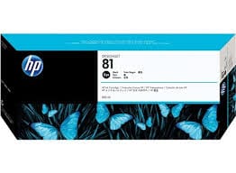 HP Cartridge - 680ml x 3 HP 81 Dye 3-ink multipack - Black