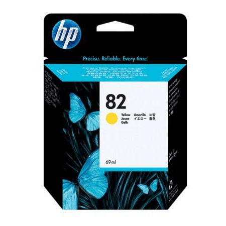 HP Cartridge - 69ml HP 82 Dye Ink Cartridge Yellow - 69ml