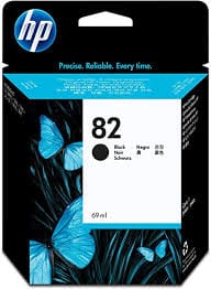 HP Cartridge - 69ml x 2 HP 82 Pigment Ink Cartridge Black - 69ml x2