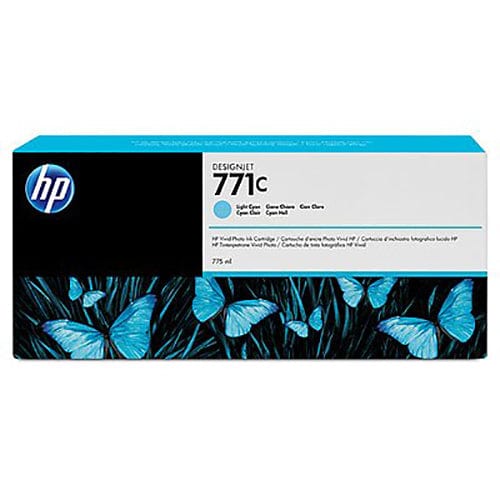HP Cartridge - 775ml HP 771C Ink Cartridge - Light Cyan - 775ml