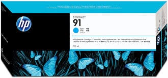 HP Cartridge - 775ml HP 91 Ink Cartridge Light Cyan - 775ml