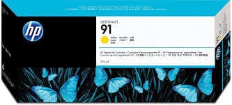 HP Cartridge - 775ml HP 91 Ink Cartridge Yellow - 775ml