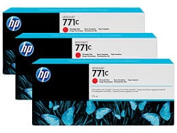 HP Cartridge - 775ml x 3 HP 771C 3 Ink multipack - Chromatic Red