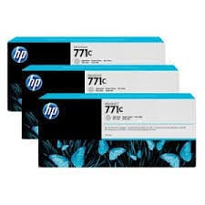 HP Cartridge - 775ml x 3 HP 771C 3 Ink multipack - Light Gray