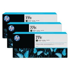 HP Cartridge - 775ml x 3 HP 771C 3 Ink multipack - Matt Black