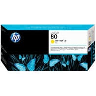 HP Cleaner - 400ml HP 80 Ink Printhead and Cleaner - Yellow