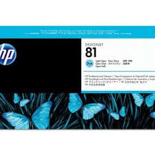 HP Cleaner - 680ml HP 81 Dye Ink Printhead and Cleaner - Cyan