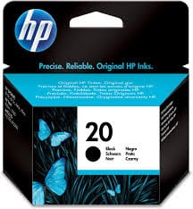 HP Not For Resale HP 20 Ink Cartridge - Black