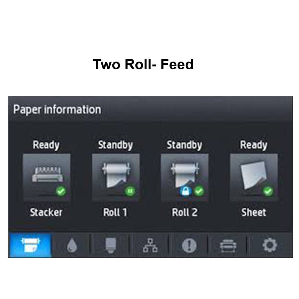 Hewlett Packard Designjet T2500PS eMFP Printer - 36in Copier / Printer / Scanner (USED) - A0 PRINT SOLUTIONS