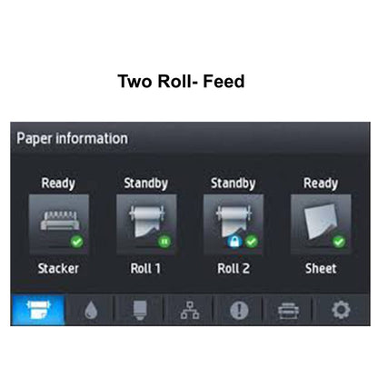 Hewlett Packard Designjet T2500PS eMFP Printer - 36in Copier / Printer / Scanner (USED) - A0 PRINT SOLUTIONS