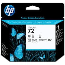 HP Printhead HP 72 Ink Printhead - Grey & Photo Black