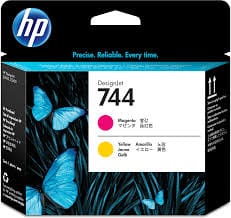 HP Printhead HP 744 Ink Printhead - Magenta & Yellow