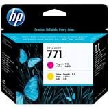 HP Printhead HP 771 Ink Printhead - Magenta & Yellow