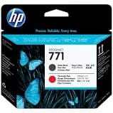 HP Printhead HP 771 Ink Printhead- Matte Black & Chromatic Red