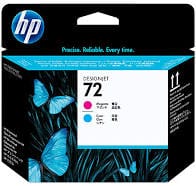HP Printhead HP72 Ink Printhead - Magenta & Cyan
